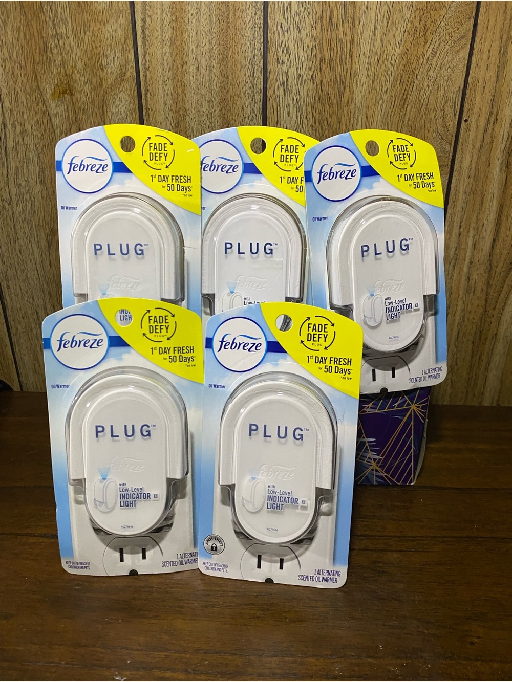 Febreze White Plug-In Air Freshener Refill 5 pack